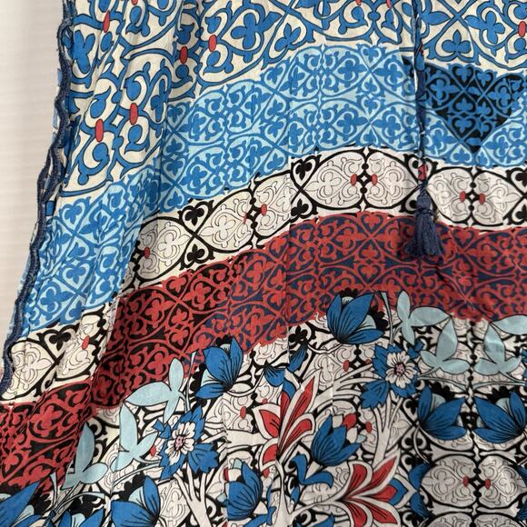 Johnny Was Colorful Floral Boho Tunic Dress Cover Up Women’s Size XS Oversized - Picture 2 of 10